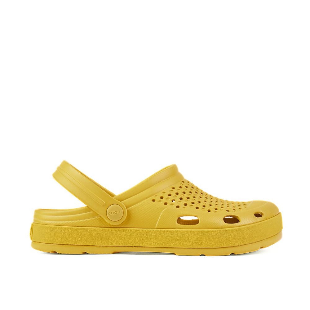 Obuv COQUI Clogsy Lindo Mustard - Šľapky a sandále - 2