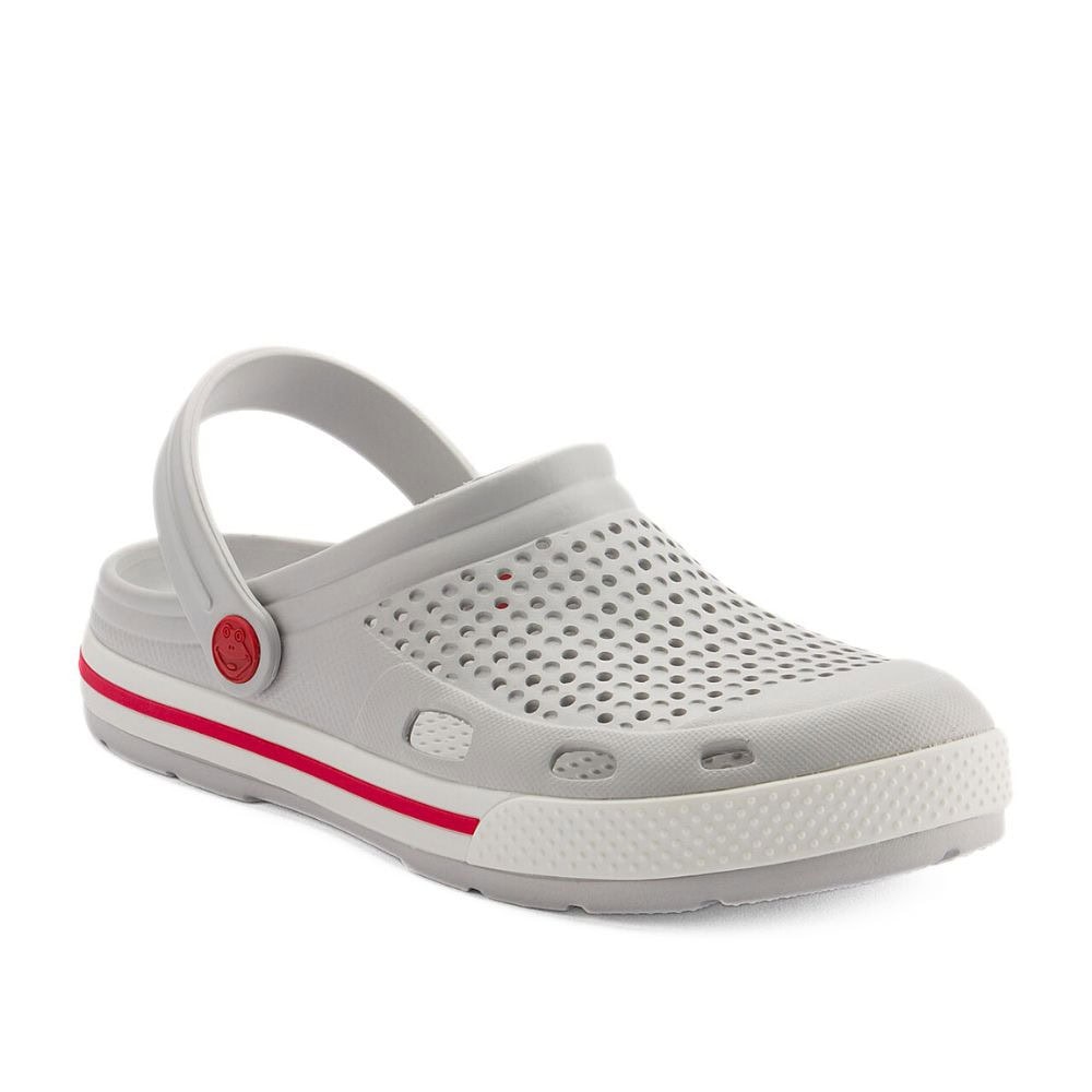 Obuv COQUI Clogsy Lindo Khaki Grey - Šľapky a sandále - 1