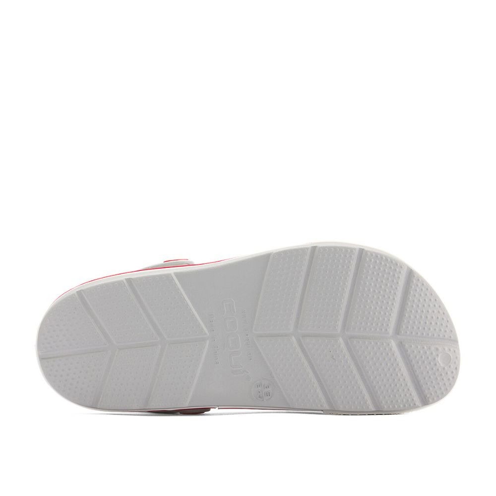 Obuv COQUI Clogsy Lindo Khaki Grey - Šľapky a sandále - 4