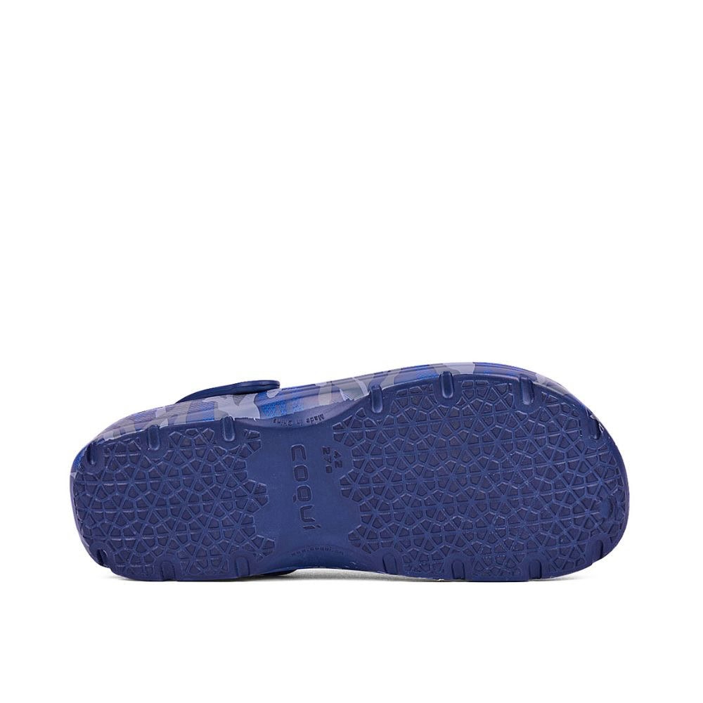 Obuv COQUI Clogsy Kenso Navy Camo - Šľapky a sandále - 4