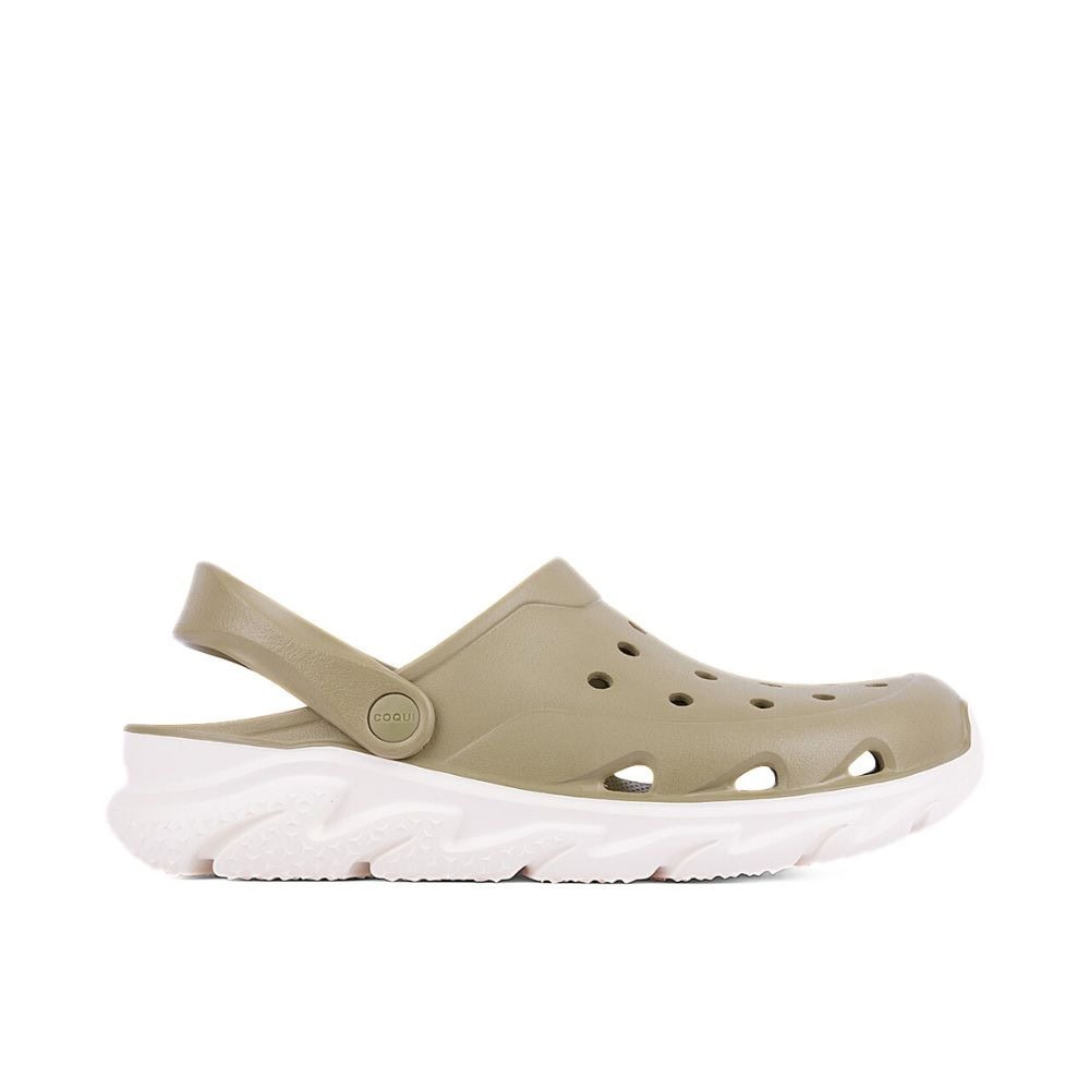 Obuv COQUI Clogsy Cody New Olive Ivory - Šľapky a sandále - 2