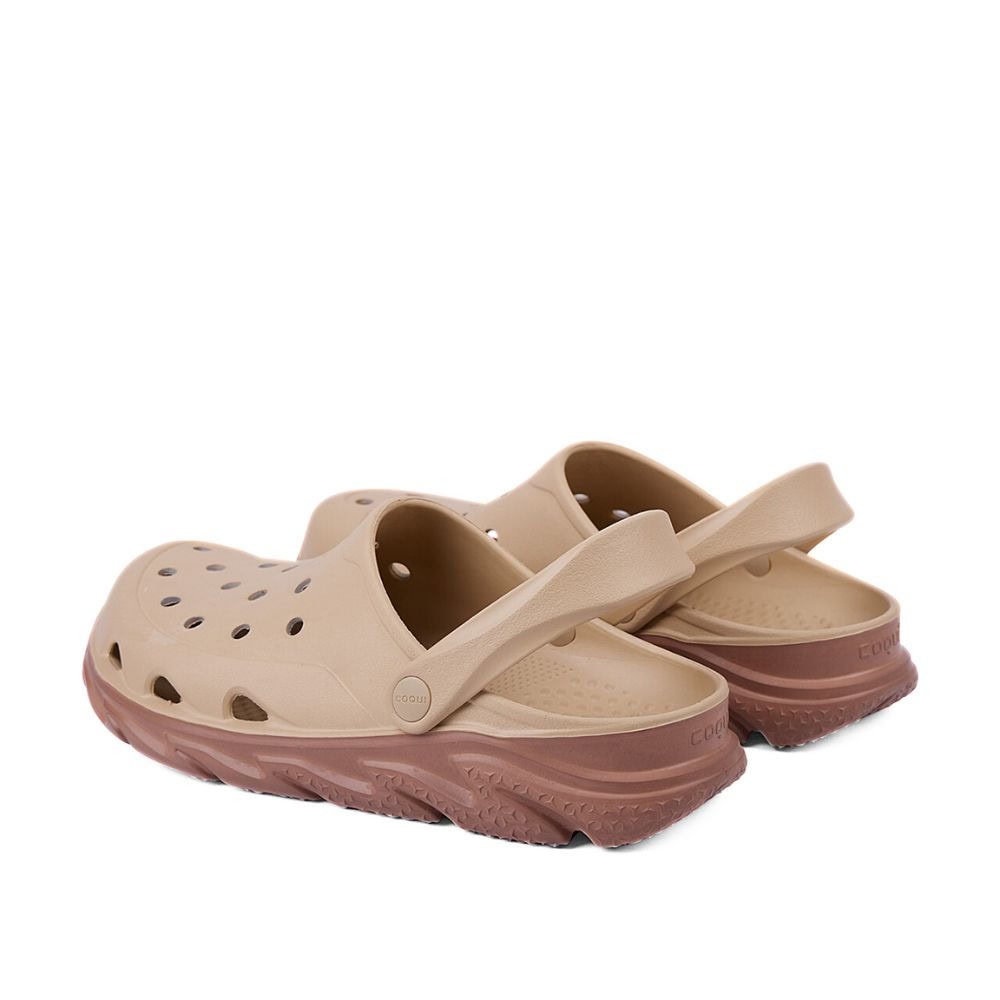 Obuv COQUI Clogsy Cody Golden Beige Bronze - Šľapky a sandále - 4