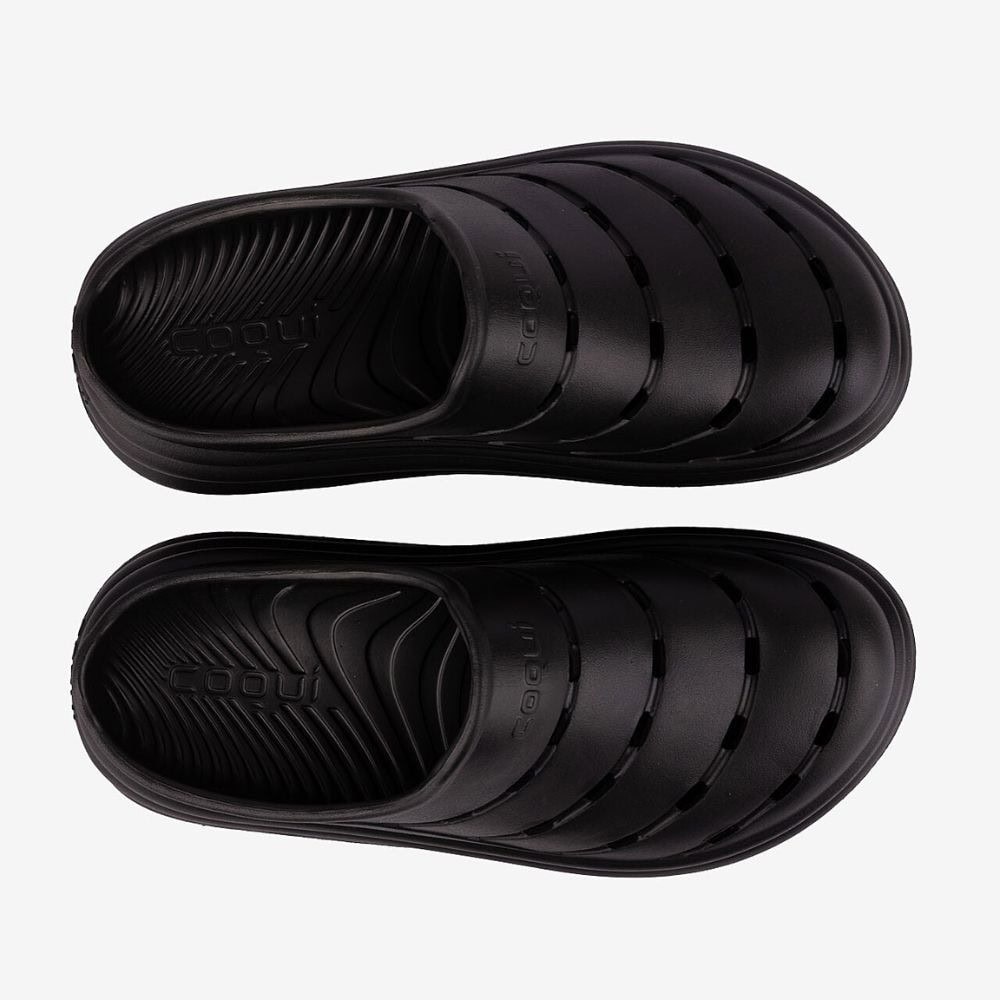 Obuv COQUI Clogsy Craft off Black - Šľapky a sandále - 4