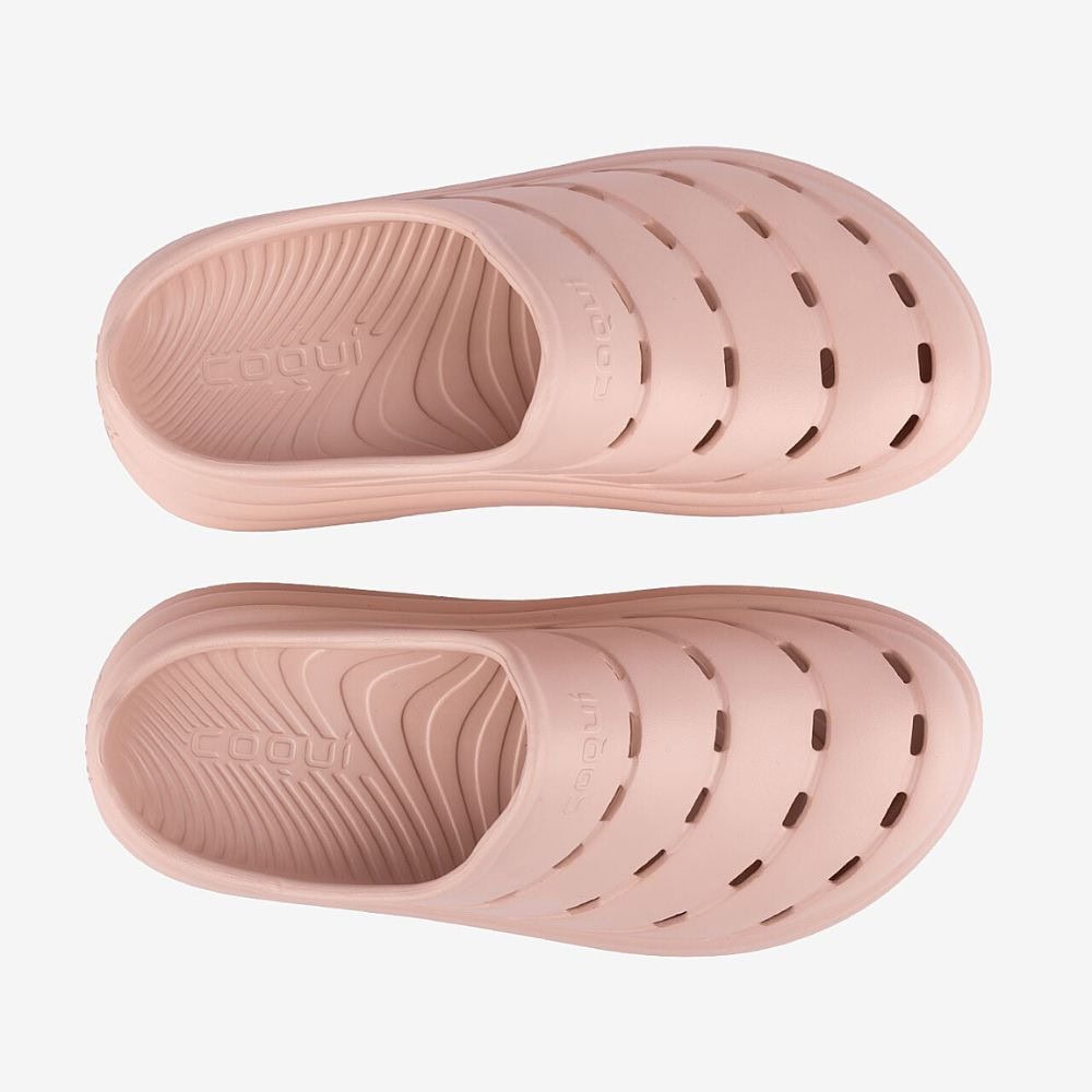 Obuv COQUI Clogsy Craft off Beige Pink - Šľapky a sandále - 4