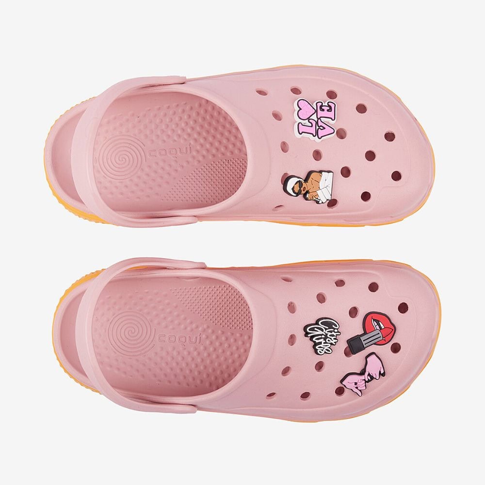 Obuv COQUI Clogsy Cody Pink/Orange - Šľapky a sandále - 2