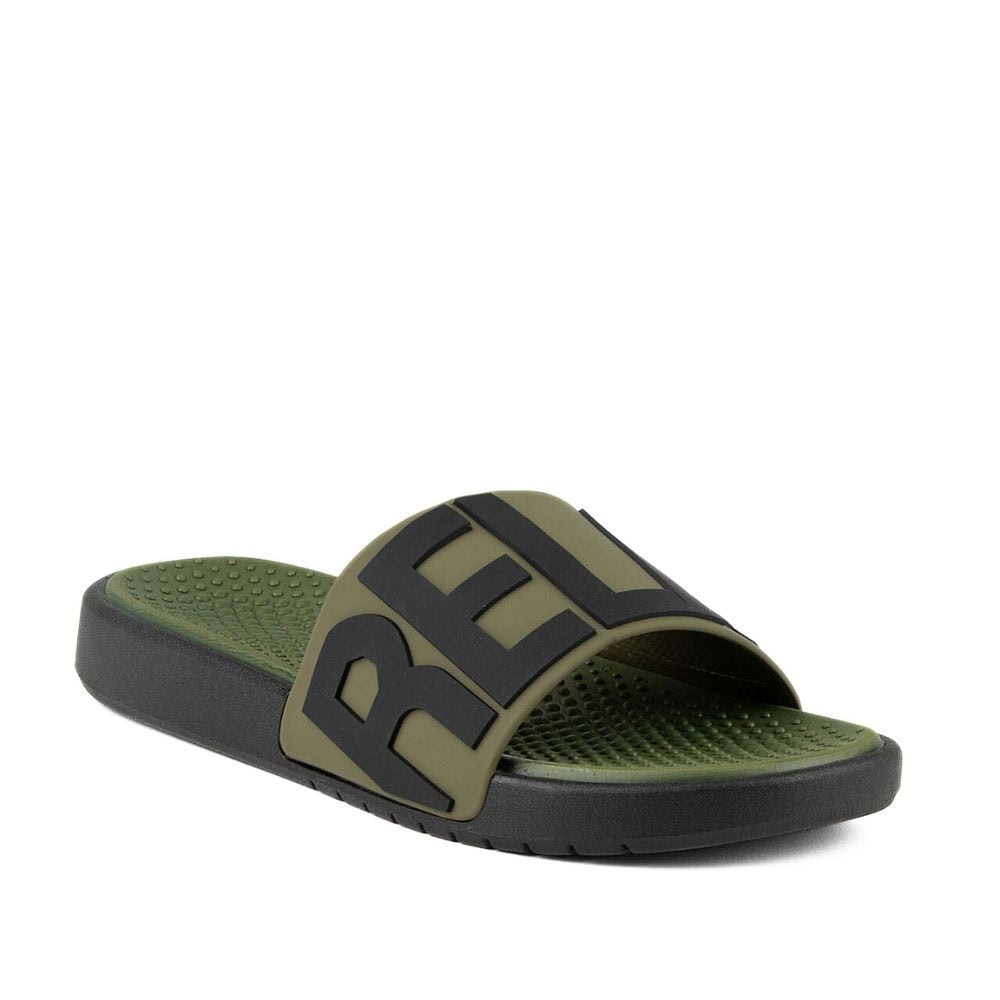 Šľapky COQUI Speedy Army Green Relax On - Šľapky a sandále - 1