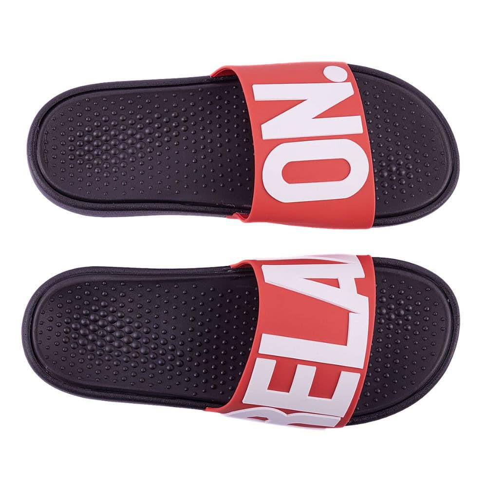 Šľapky COQUI Speedy Black New Red Relax On - Šľapky a sandále - 3