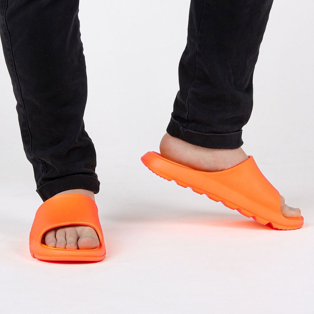 Obuv COQUI Lou Dk. Orange Neon - Šľapky a sandále - 6