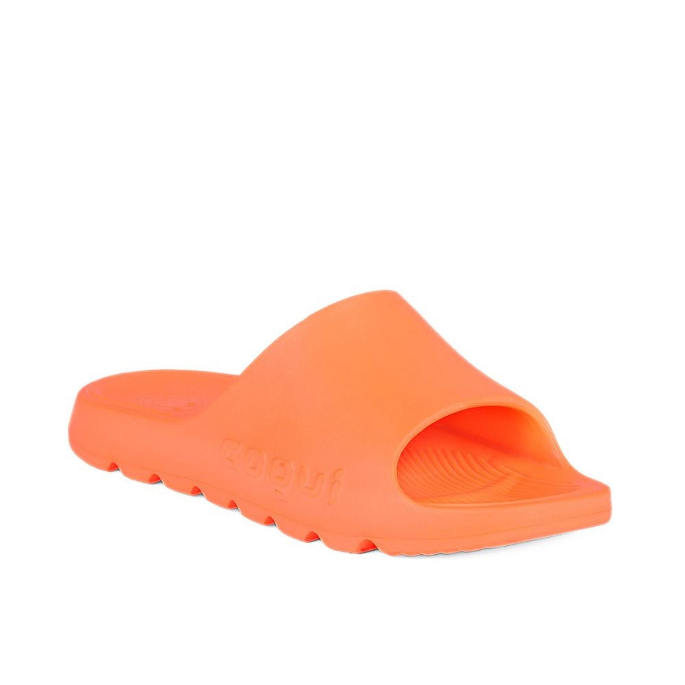 Obuv COQUI Lou Dk. Orange Neon - Šľapky a sandále - 1