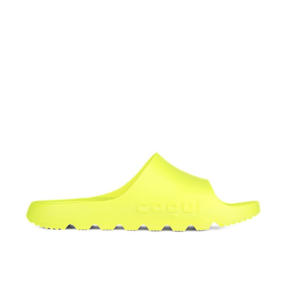 Obuv COQUI Lou Dk. Yellow Neon - Šľapky a sandále - 2