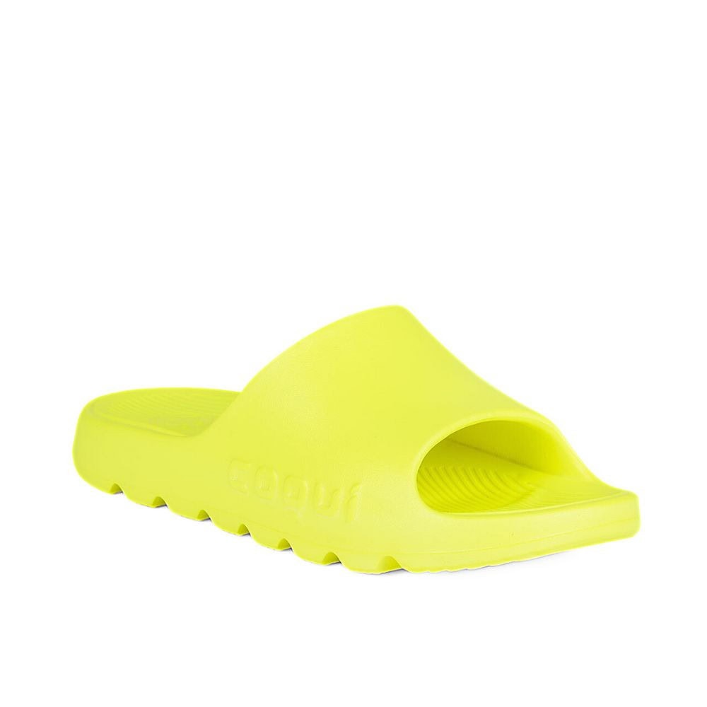 Obuv COQUI Lou Dk. Yellow Neon - Šľapky a sandále - 1