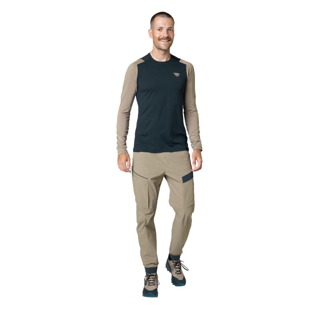 Nohavice DYNAFIT Transalper Cargo Pants M Black Out - Turistické nohavice - 2