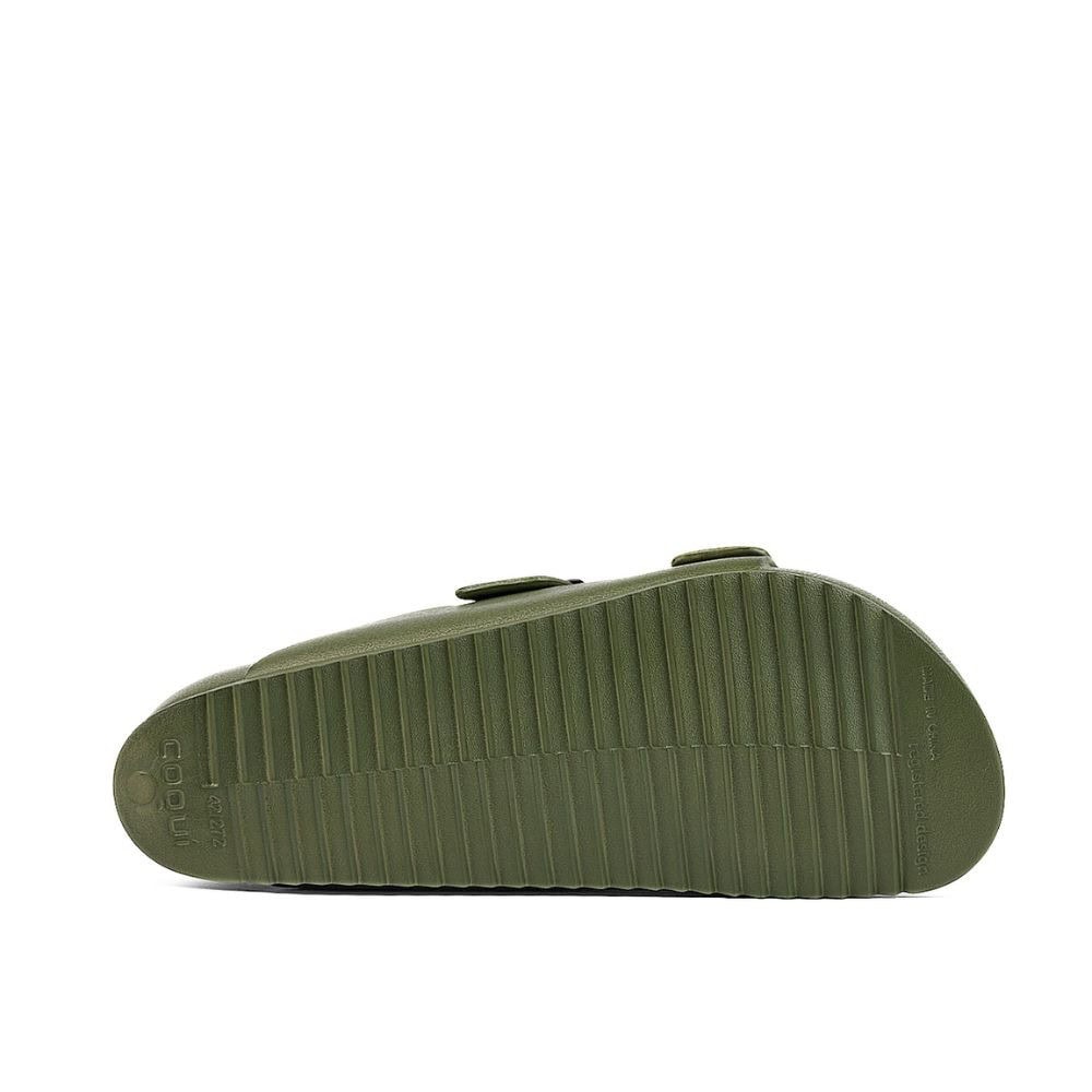 Šľapky COQUI Kong M Army Green - Šľapky a sandále - 4