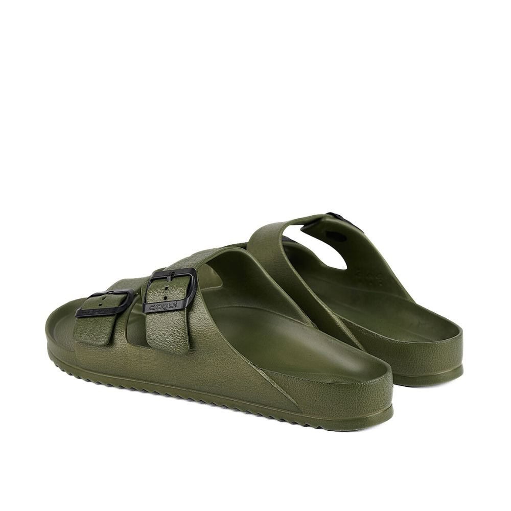 Šľapky COQUI Kong M Army Green - Šľapky a sandále - 3