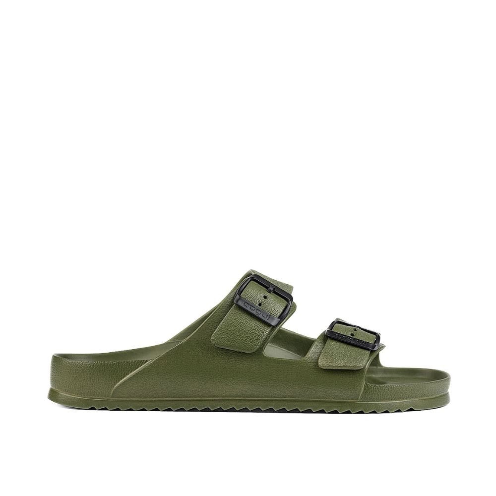 Šľapky COQUI Kong M Army Green - Šľapky a sandále - 2
