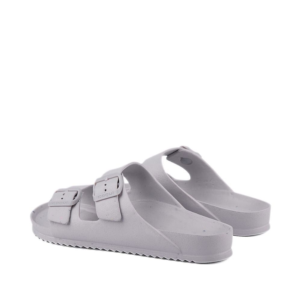 Šľapky COQUI Kong Eco Khaki Grey - Šľapky a sandále - 4