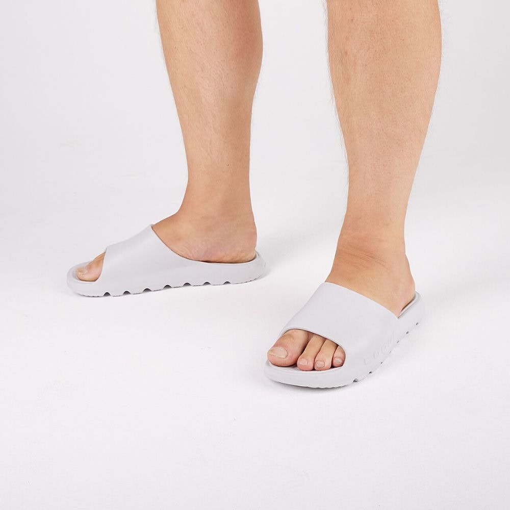 Obuv COQUI Lou Eco Khaki Grey - Šľapky a sandále - 6