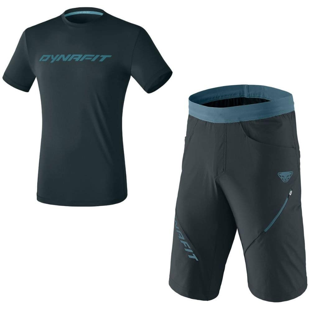 Komplet DYNAFIT Traverse T-shirt Men Blueberry + Transalper Hybrid Blueberry - SETY - Letné oblečenie - 1