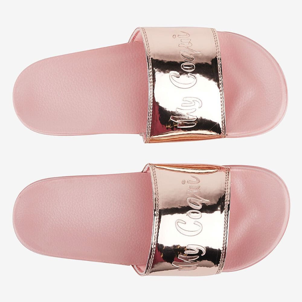 Šľapky COQUI Cleo Powder Pink Metallic Pink - Šľapky a sandále - 2