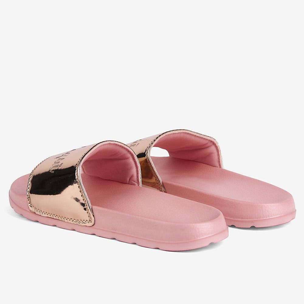 Šľapky COQUI Cleo Powder Pink Metallic Pink - Šľapky a sandále - 3