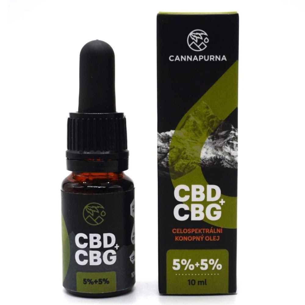 CBG olej 5 % full spectrum - CBD & CBG & CBN - 1