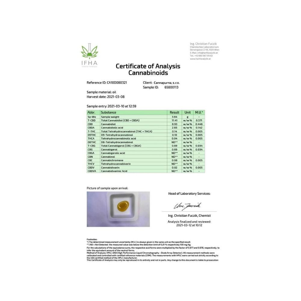 CBD olej 10 % full spectrum - CBD & CBG & CBN - 2