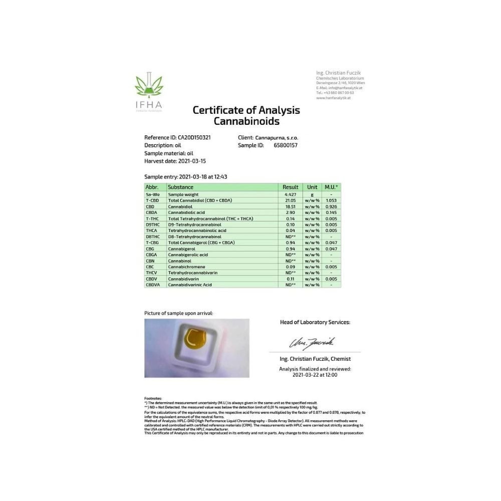 CBD olej 20 % full spectrum - CBD & CBG & CBN - 2