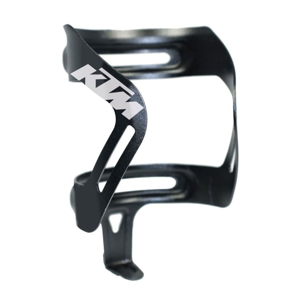 Držiak na fľašu KTM Bottle Cage Anyway Alloy Black / White - Košíky na fľaše - 1