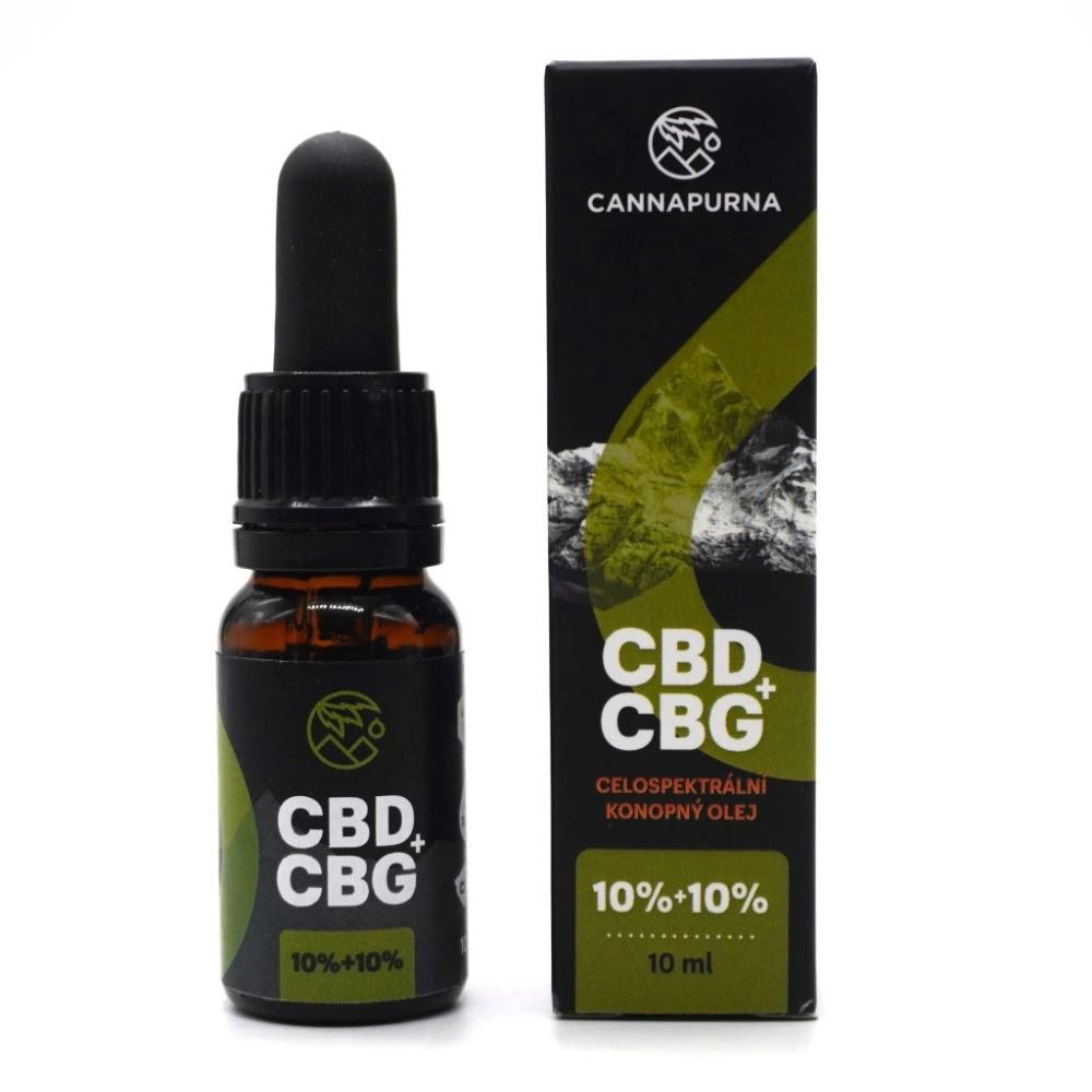 CBG olej 10 % full spectrum - CBD & CBG & CBN - 1