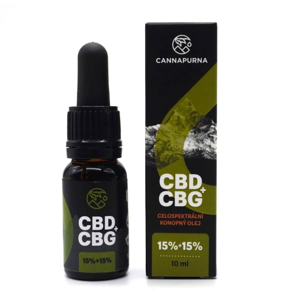 CBG olej 15 % full spectrum - CBD & CBG & CBN - 1