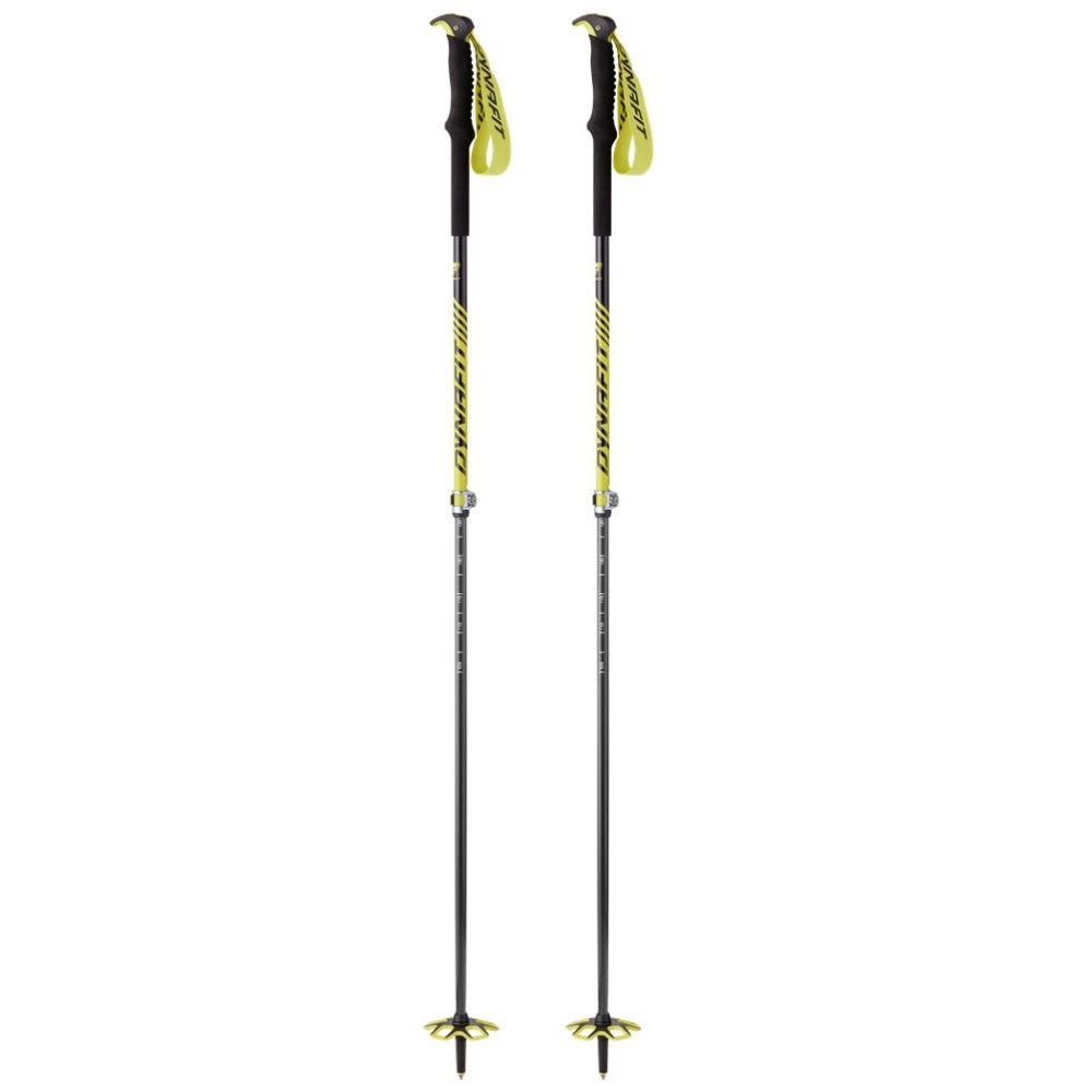 Skialpové palice DYNAFIT Free Vario Pole Fluo Yellow 105-145 cm - Skialpinistické palice - 1