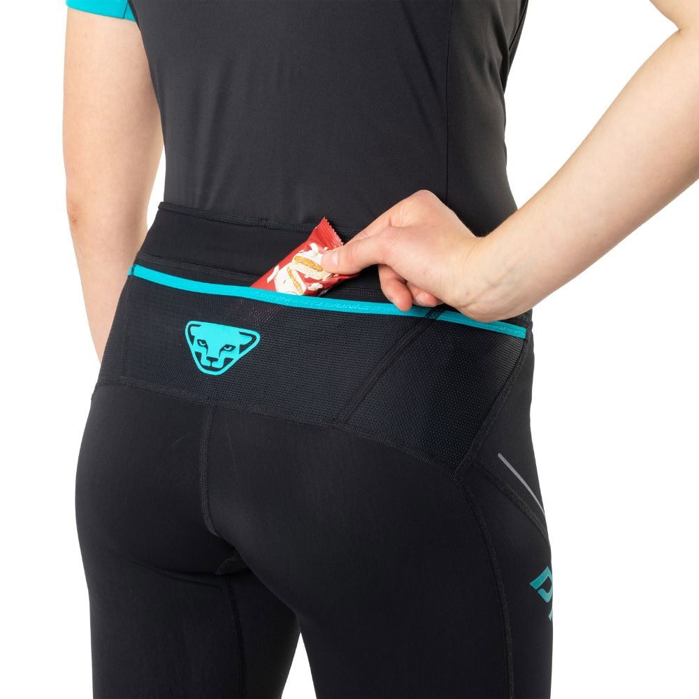 Legíny DYNAFIT Winter Running Tights W Black - Legíny - 4
