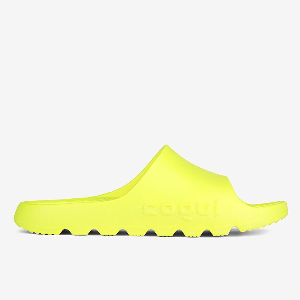Šľapky COQUI Lou Dk Yellow Neon - Šľapky a sandále - 5