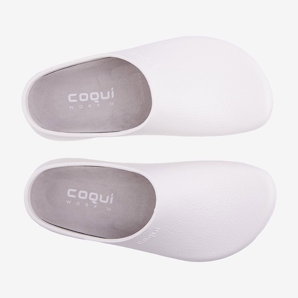 Dámska obuv COQUI Clogsy SEED White - Šľapky a sandále - 4