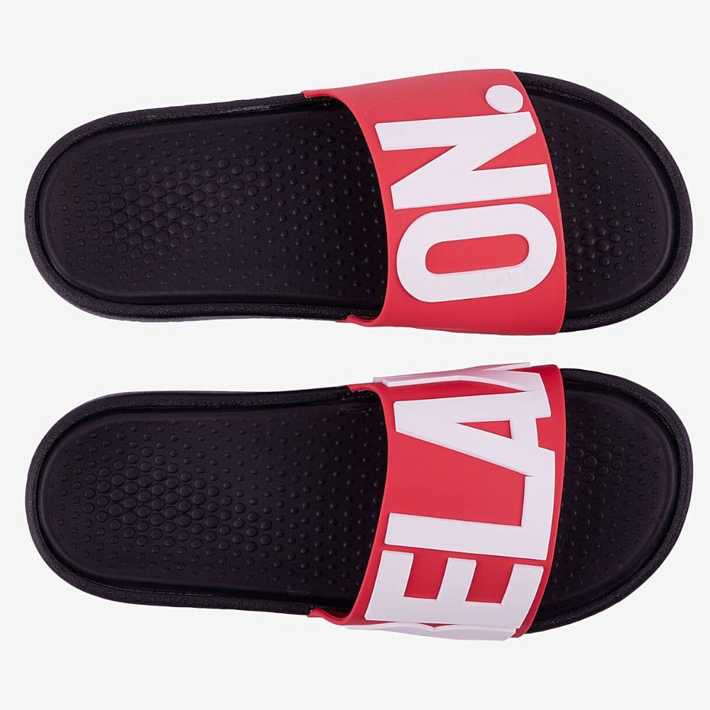 Šľapky COQUI Speedy W Black New Red Relax On - Šľapky a sandále - 3