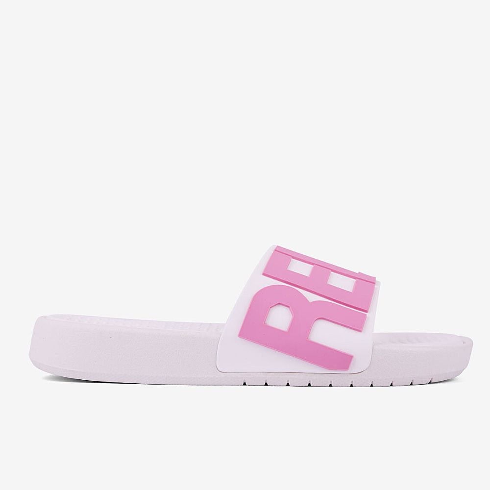 Šľapky COQUI Speedy White Dk Pink Relax On - Šľapky a sandále - 5