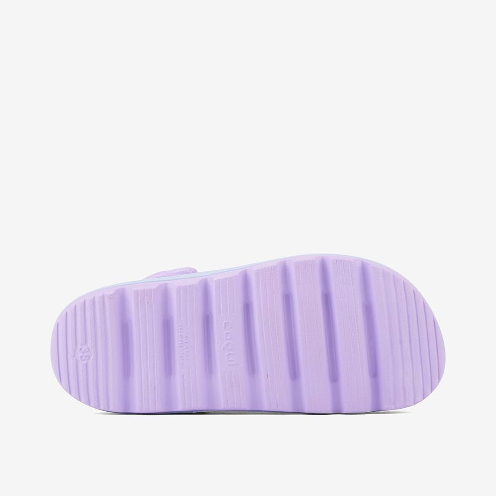 Dámska obuv COQUI Clogsy NIKO Viola/Candy Blue - Šľapky a sandále - 5