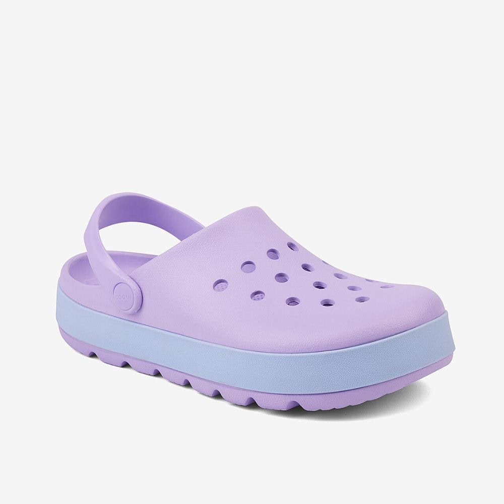 Dámska obuv COQUI Clogsy NIKO Viola/Candy Blue - Šľapky a sandále - 1