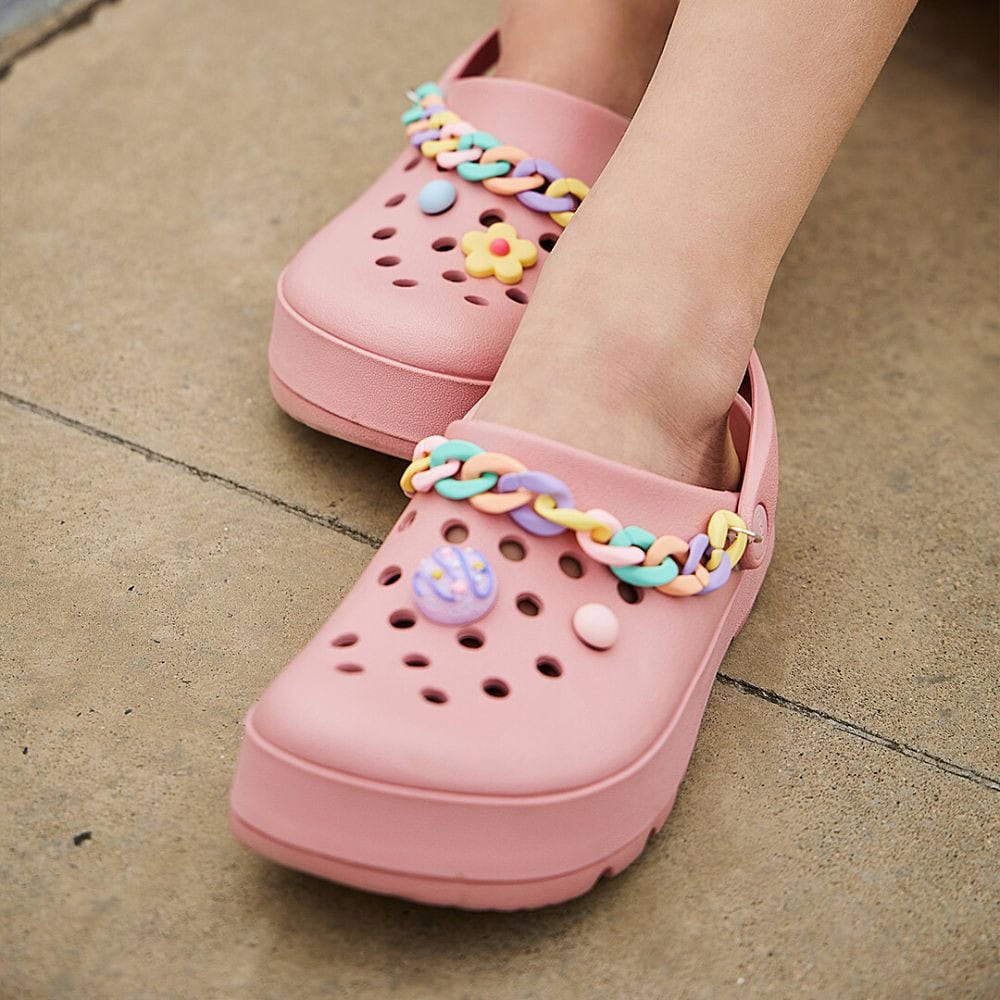 Obuv COQUI Clogsy NIKO Powder Pink - Šľapky a sandále - 5