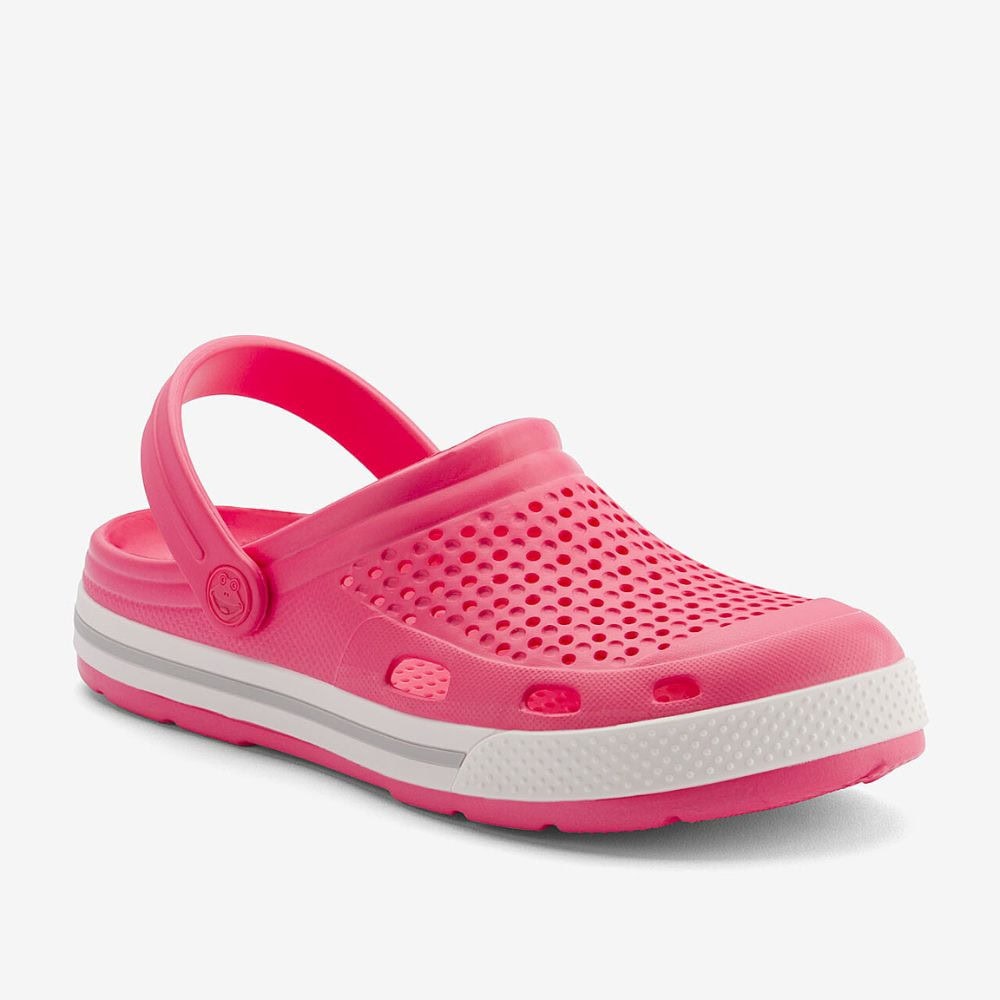 Obuv COQUI Clogsy LINDO New Rouge/Khaki Grey - Šľapky a sandále - 3