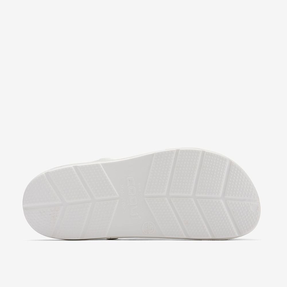 Obuv COQUI Clogsy LINDO White/White Lt. mint - Šľapky a sandále - 4