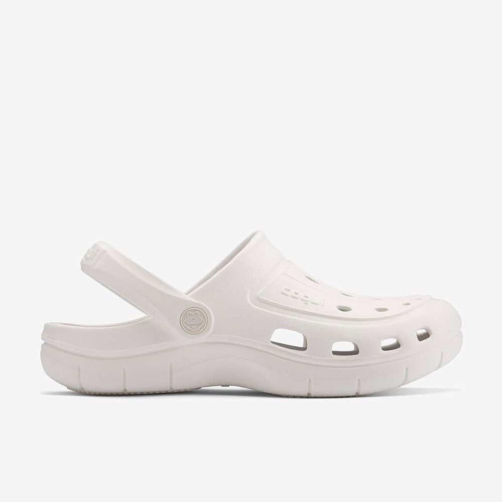 Obuv COQUI Clogsy JUMPER White/Khaki Grey - Šľapky a sandále - 3