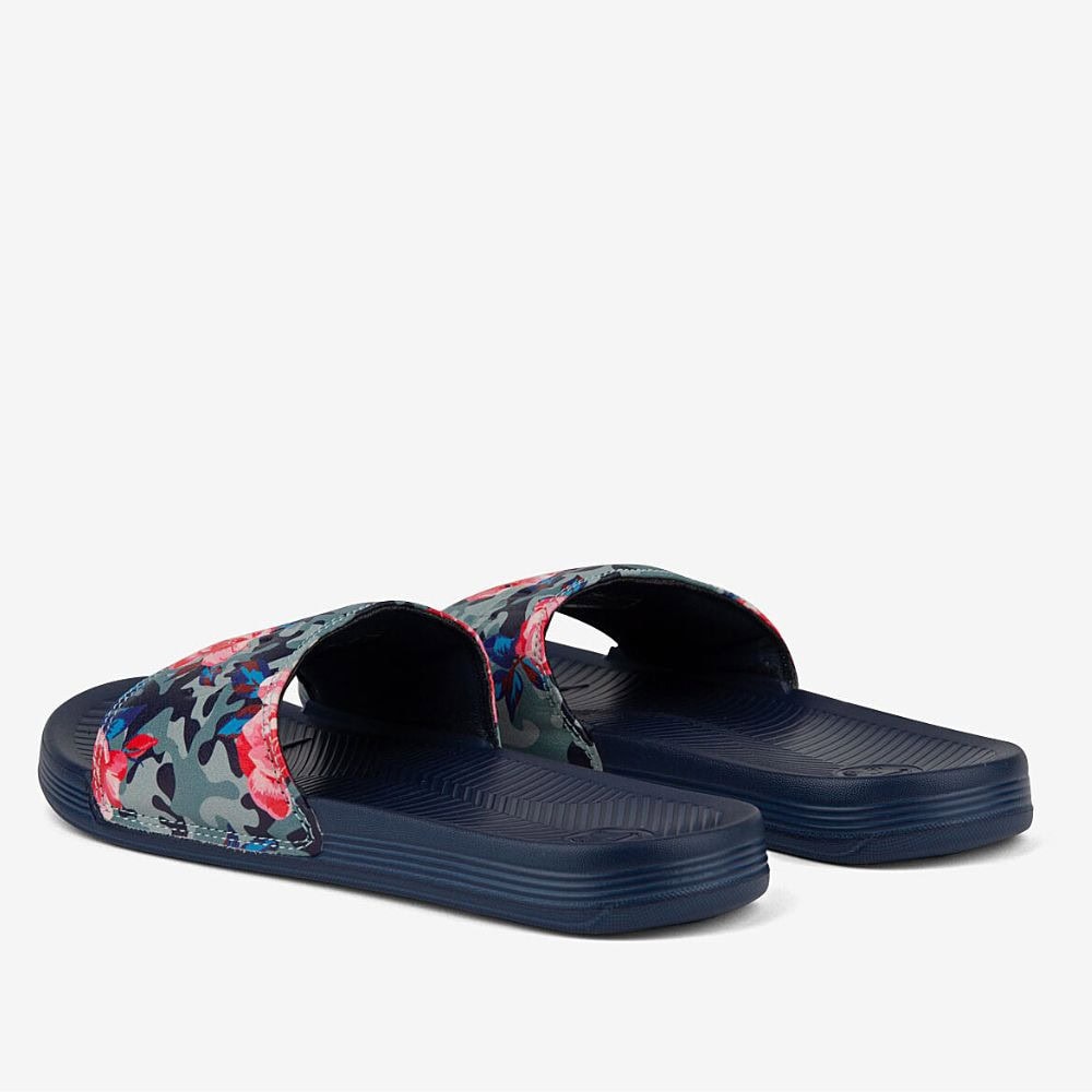 Šľapky COQUI Sana Navy Camo Roses - Šľapky a sandále - 2
