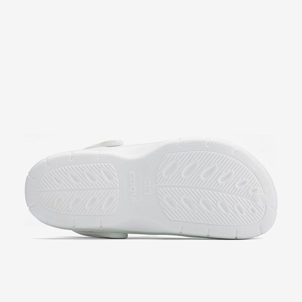 Obuv COQUI Clogsy JUMPER White/Lt. Mint - Šľapky a sandále - 5