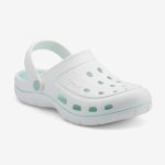 Obuv COQUI Clogsy JUMPER White/Lt. Mint
