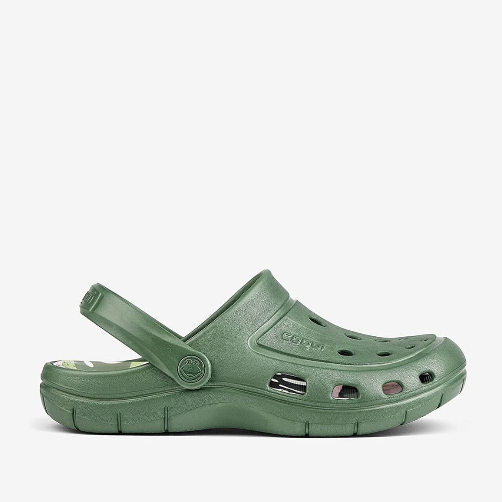 Obuv COQUI Clogsy JUMPER Green/Tropical - Šľapky a sandále - 4