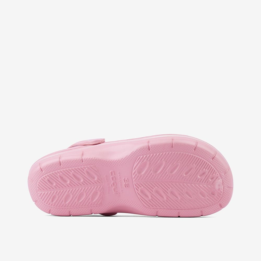 Obuv COQUI Clogsy JUMPER Powder Pink/Ivory - Šľapky a sandále - 6