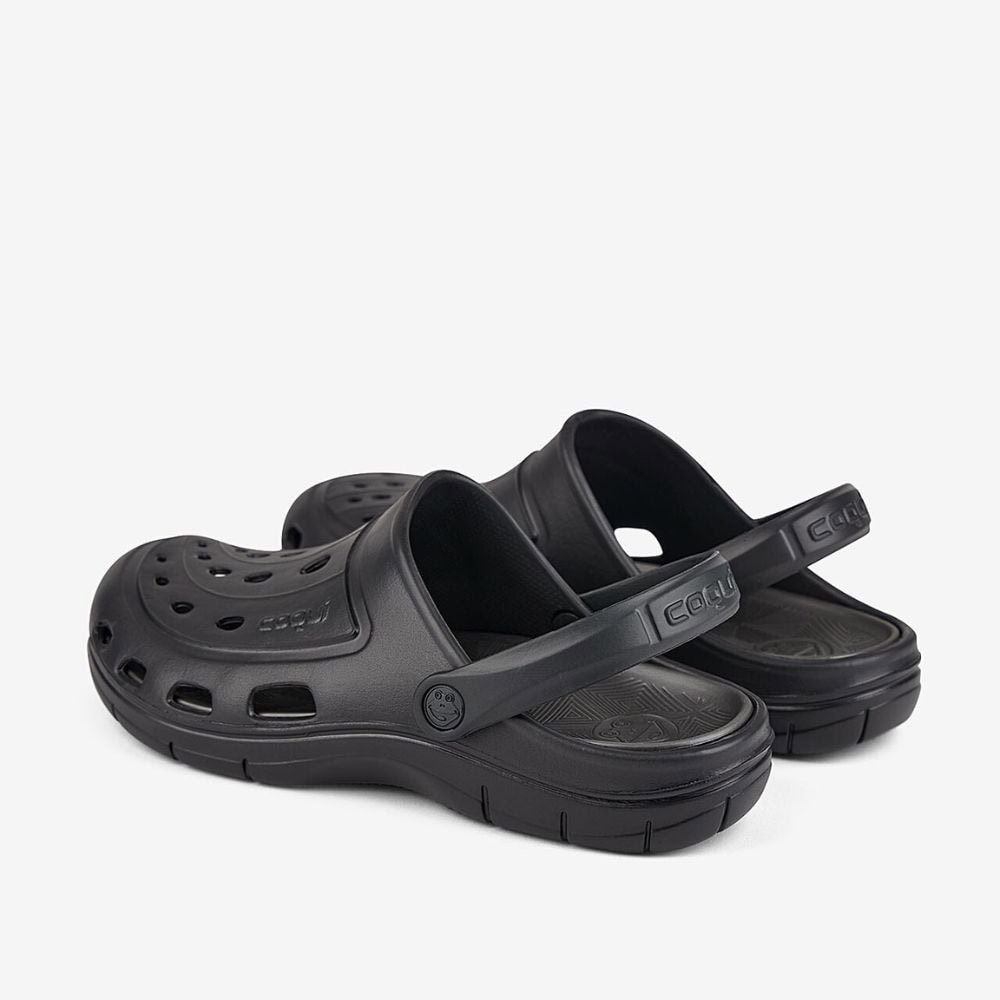 Obuv COQUI Clogsy JUMPER Black/Antracit Black - Šľapky a sandále - 2