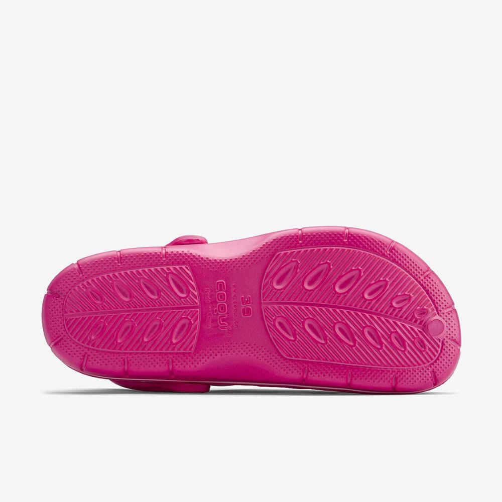 Obuv COQUI Clogsy JUMPER Lt. Fuchsia/White - Šľapky a sandále - 4