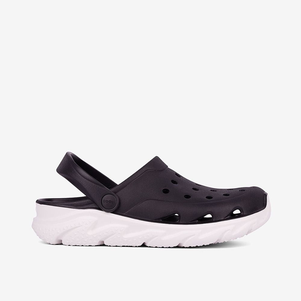Obuv COQUI Clogsy Cody Black/White W - Šľapky a sandále - 4